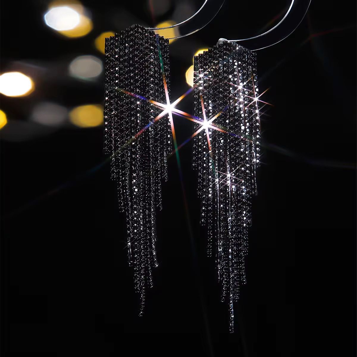 Black Rhinestone dusters