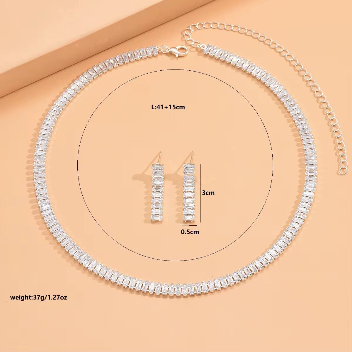 Luxe Luminaire Jewellery Set