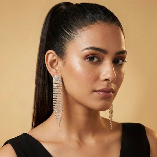 The Golden Glow Stream Earrings