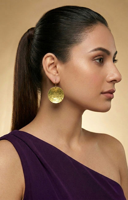 Solstice Disc Earrings – For you to shine like the sun