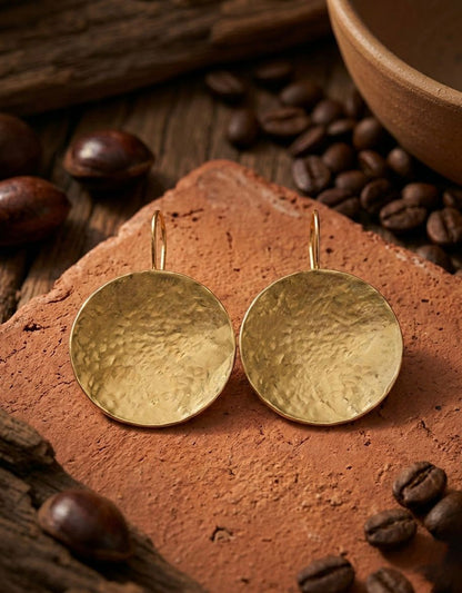 Solstice Disc Earrings – For you to shine like the sun