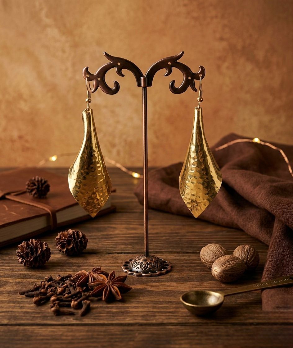 Aurora Flame Danglers– Ignite your glow