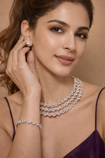 Triluxe crystal Set