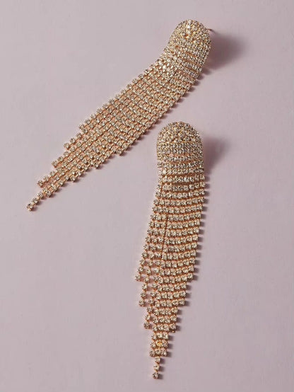 The Golden Glow Stream Earrings