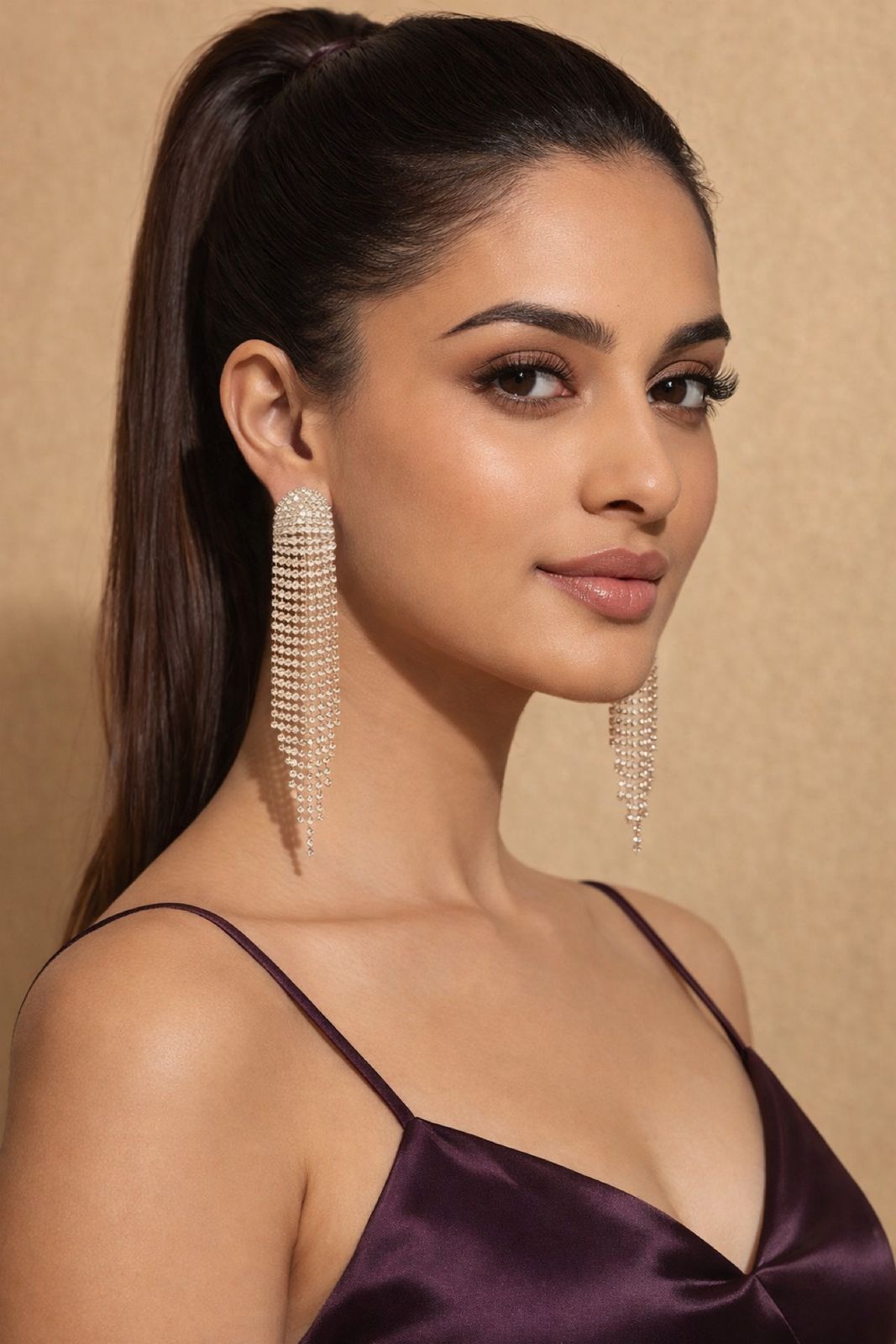 The Golden Glow Stream Earrings