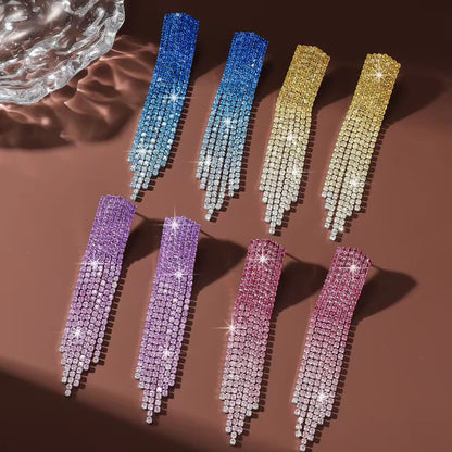 Gleamfall Ombre Earrings - Gold