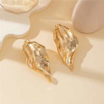 Gold Plated Luxe Anthurim Studs