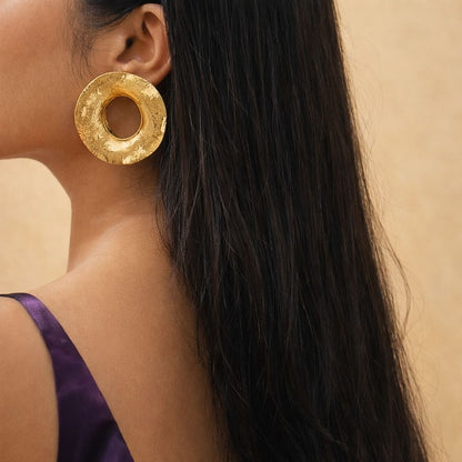 Large Donut Studs