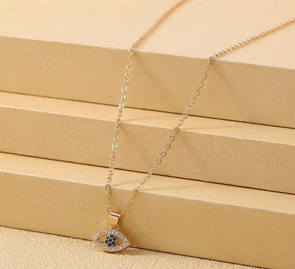 Evil Eye Pendant with Chain