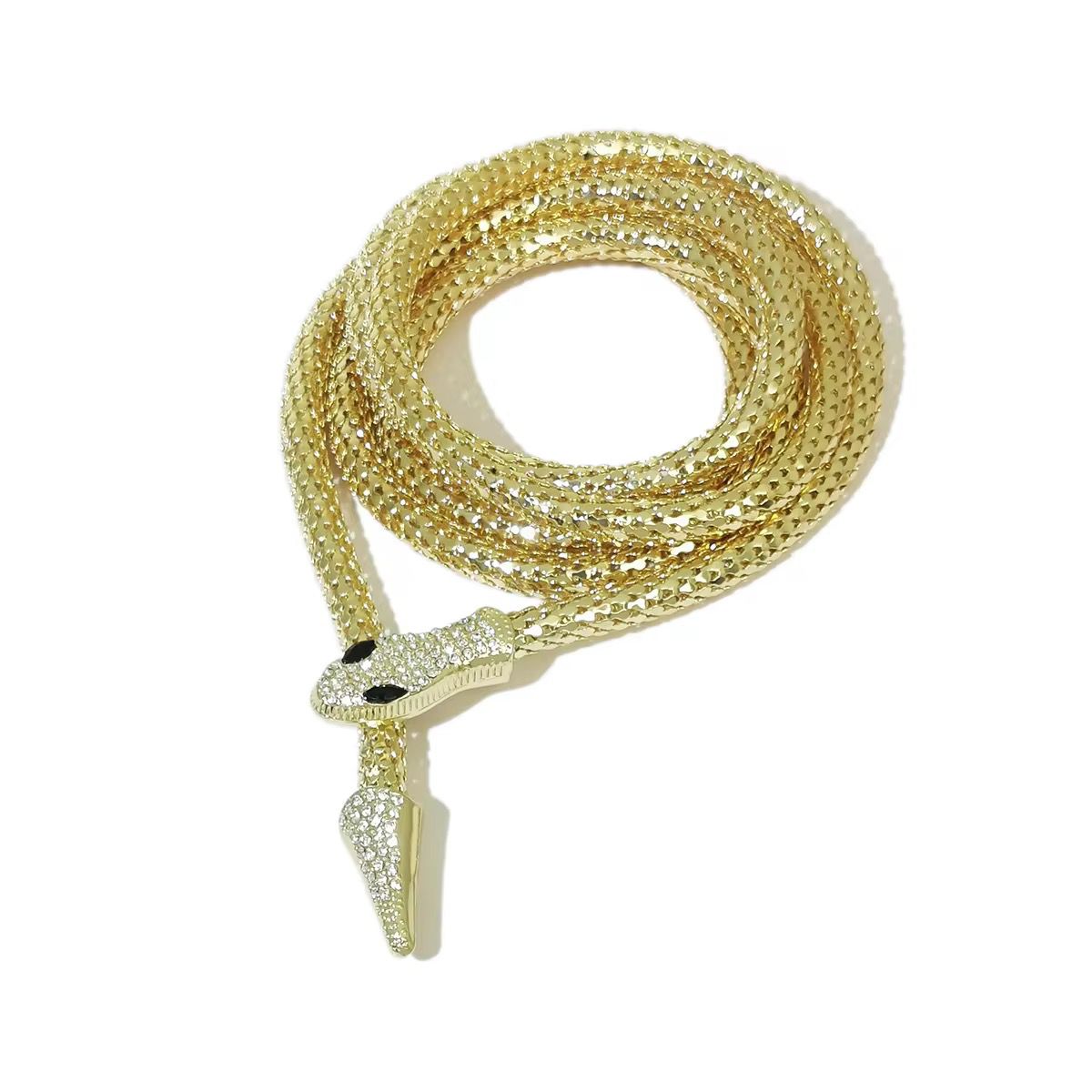 Serpentine Wrap Necklet