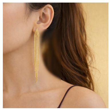 Glimmer Tassel Earrings