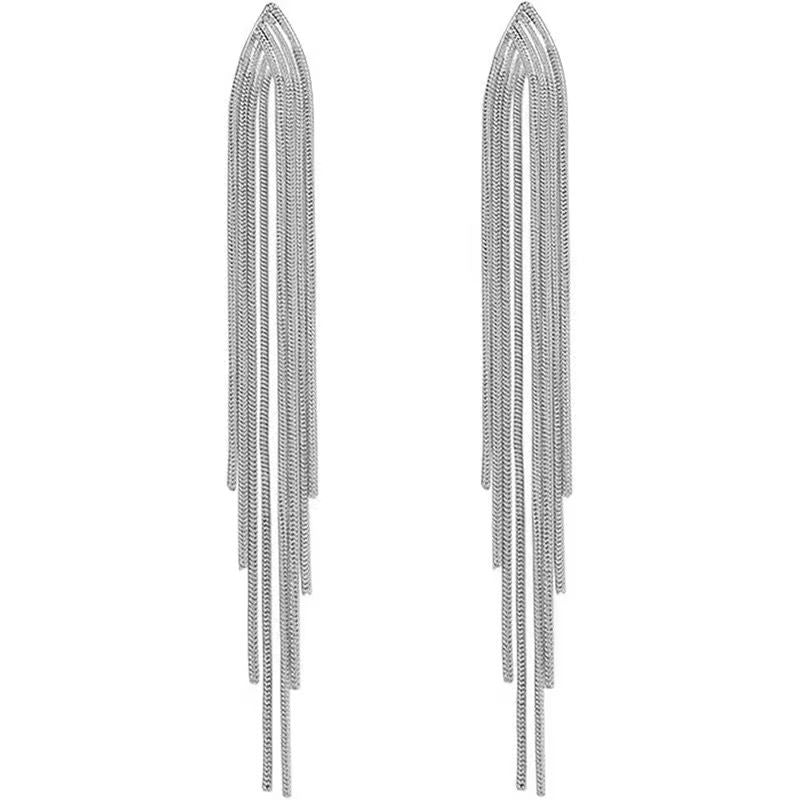 Glimmer Tassel Earrings
