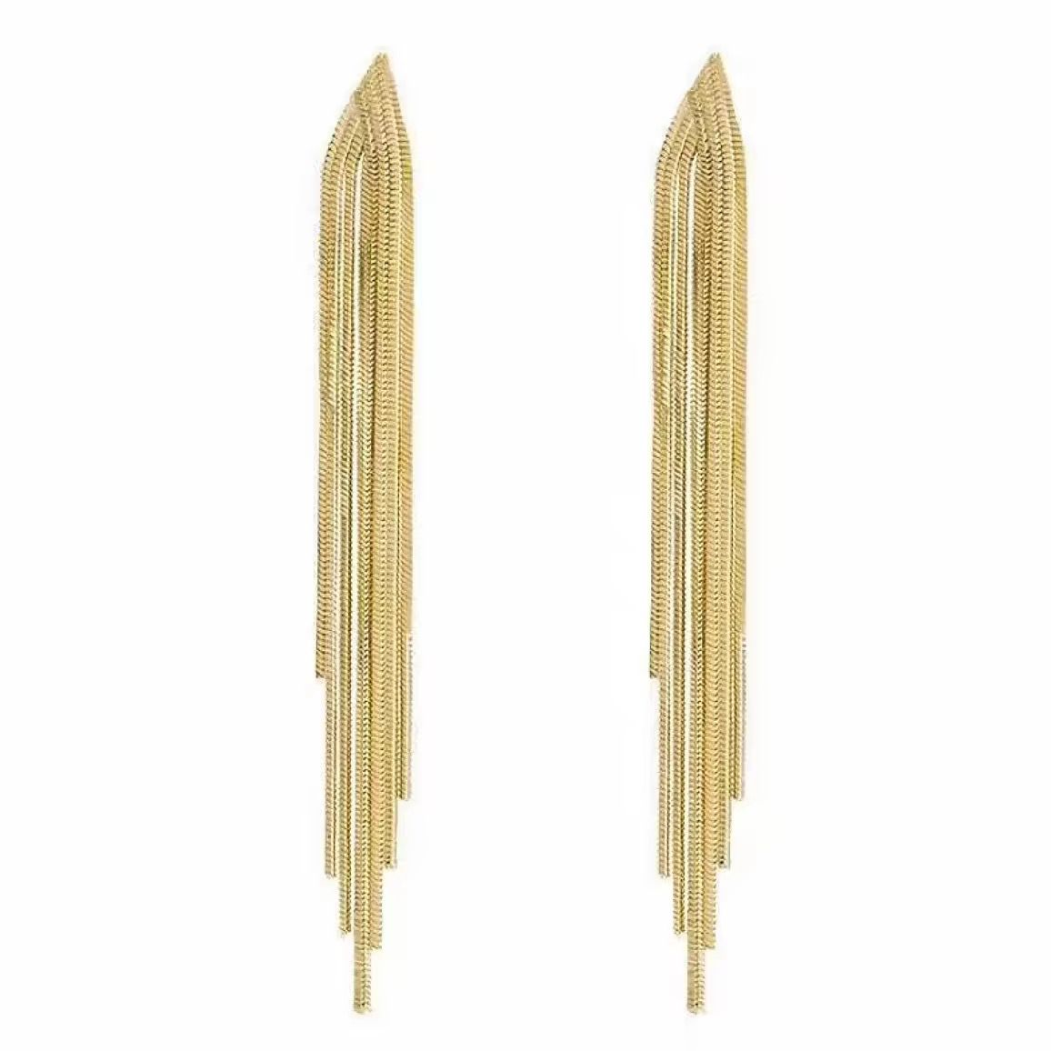 Glimmer Tassel Earrings