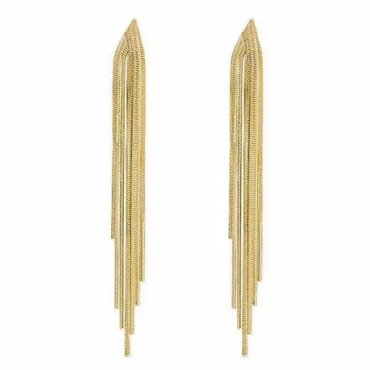 Glimmer Tassel Earrings