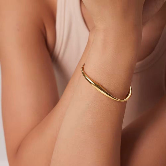 Thin Opening Stack Bracelets