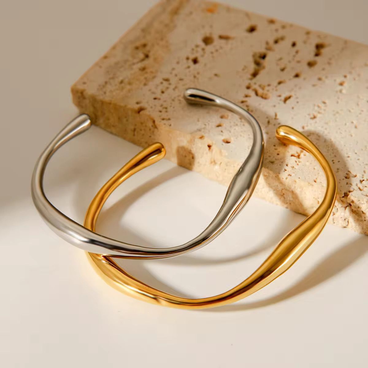 Thin Opening Stack Bracelets