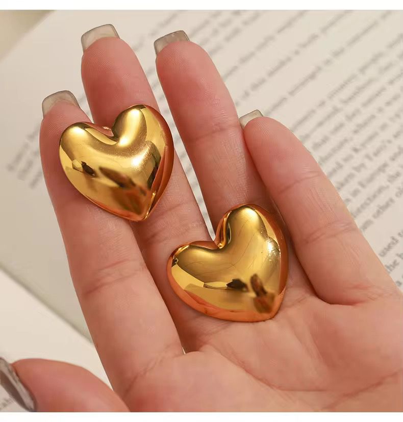 Pure Heart Statement Studs