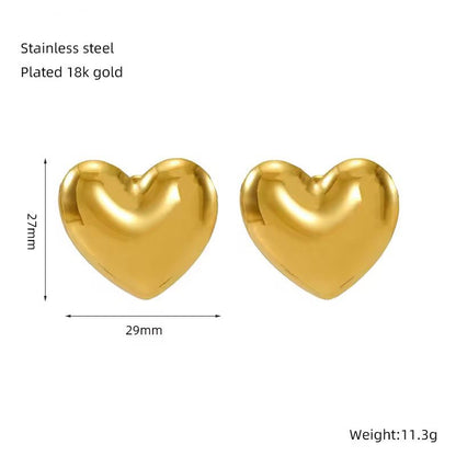Pure Heart Statement Studs