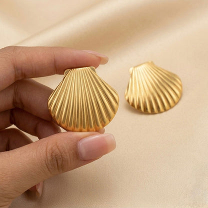 Statement Shell Studs