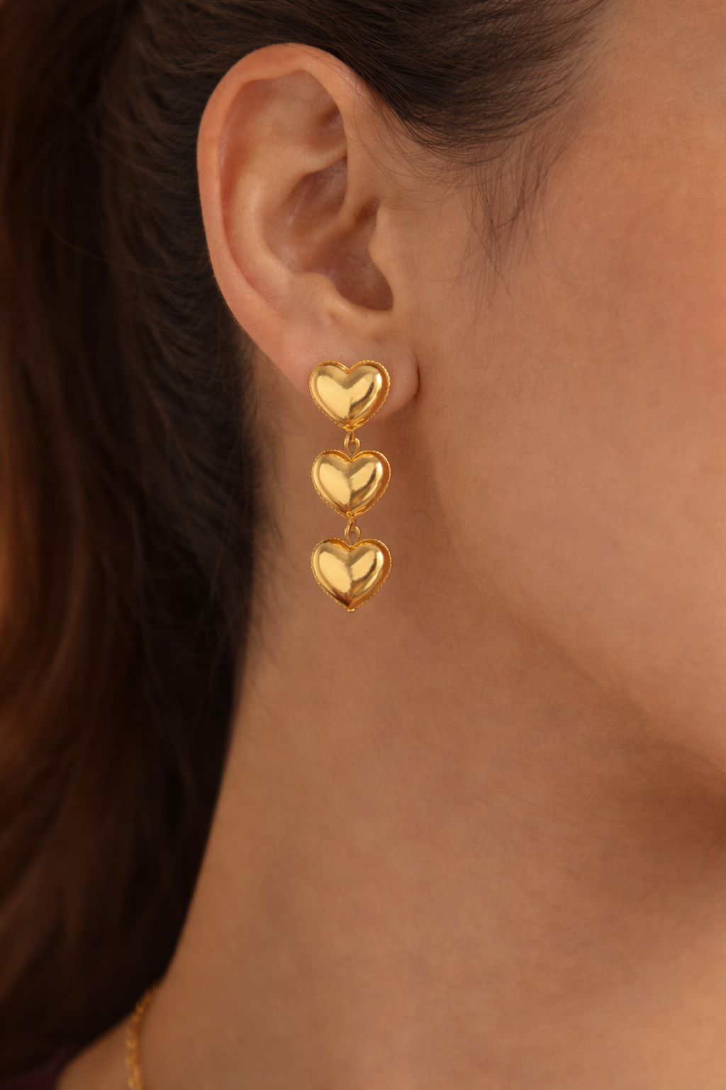 Smooth Little Hearts Jewellery Set