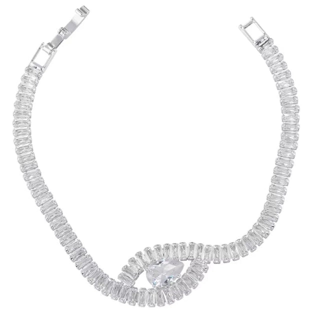 Zircon Evil Eye Bracelet