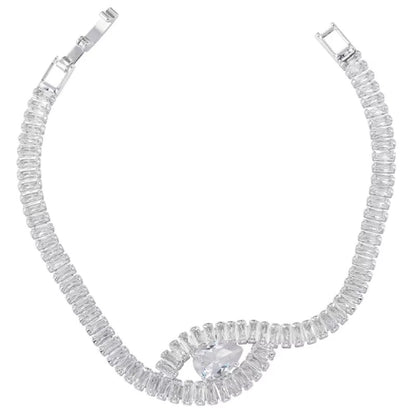 Zircon Evil Eye Bracelet