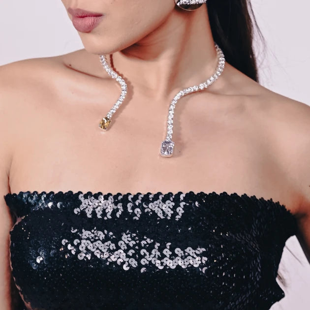 Moonlit Gleaming Necklet